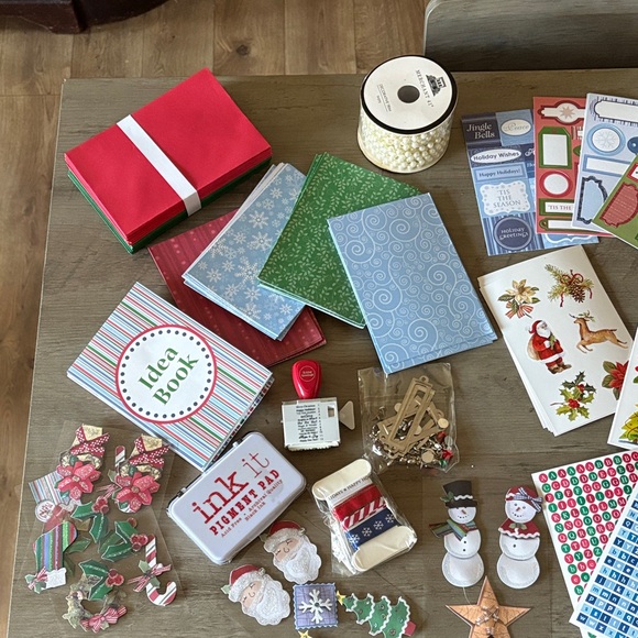 unbranded Other - Colorful Holiday Card Crafting Set